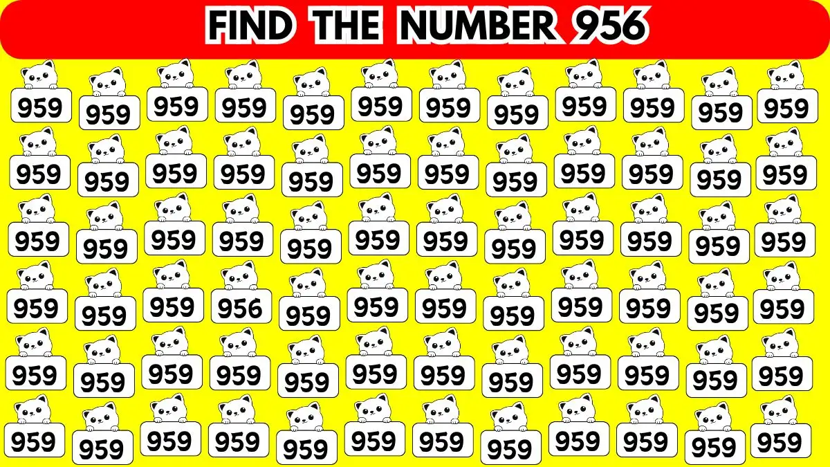 Optical Illusion: Can You Find the Hidden Number in 10 Seconds?