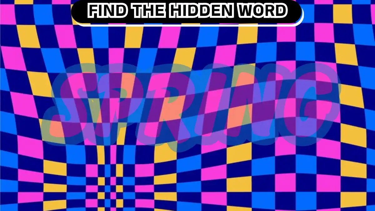 Optička iluzija: Pronađite skrivenu riječ u 12 sekundi