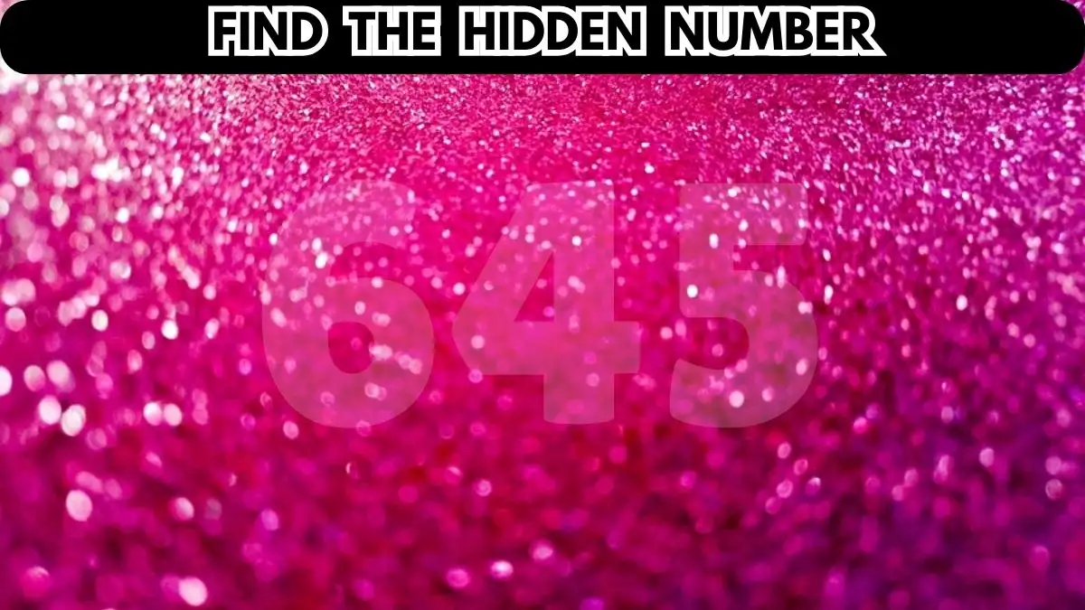 Optička iluzija: Možete li pronaći skriveni broj u 10 sekundi?
