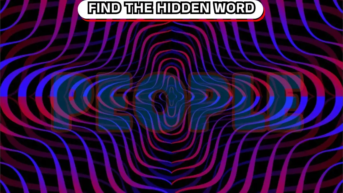 Optička iluzija: Ako imate oštre oči, pronađite skrivenu riječ u 10 sekundi