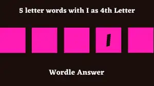 5 letter words with I as 4th Letter All Words List