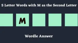 5 Letter Words with M as the Second Letter All Words List