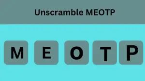 Unscramble MEOTP Jumble Word Today