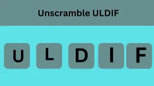 Unscramble ULDIF Jumble Word Today