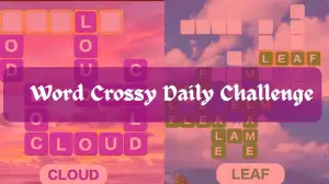 Word Crossy Daily Challenge Answers February 7 2024