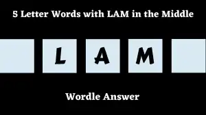 5 Letter Words with LAM in the Middle  All Words List