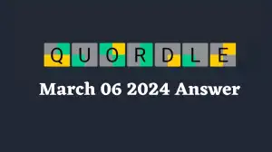 Quordle Daily Sequence Answer Today March 06 2024