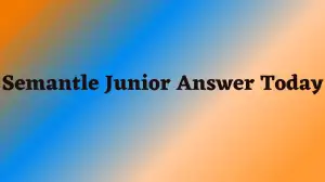 Semantle Junior Answer Today March 06 2024