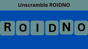 Unscramble ROIDNO Jumble Word Today