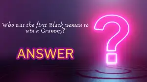 Who was the first Black woman to win a Grammy? Quiz Answer