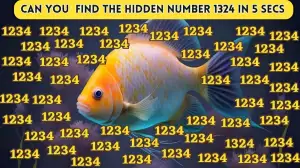 Brain Teaser Puzzle for Geniuses: Only A Real Puzzle Champ can find 1324 in this Image in 5 seconds