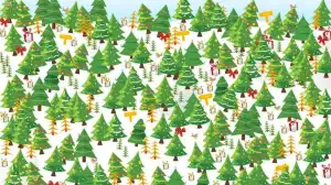 Christmas Optical Illusion: Only 50/50 HD Vision People can Find the hidden Star in this Image in 12 Secs