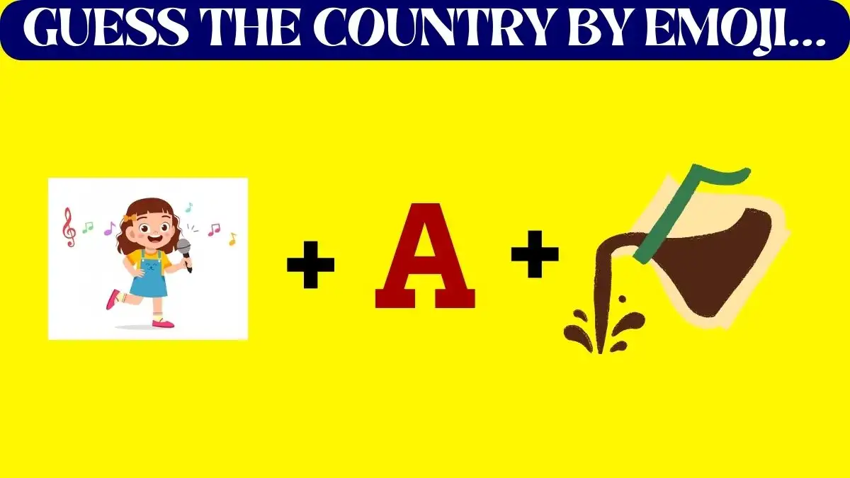 Emoji Riddles: 99% Will Fail To Guess the Country Name by Emoji