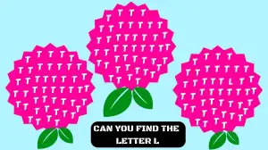 Mental IQ Test: Only Detective Brains can Spot the Letter L among T in 6 Secs