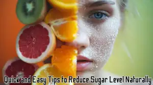 Quick and Easy Tips to Reduce Sugar Level Naturally