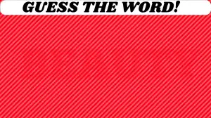 Visual Test: Only People With Superb Detective Skills Can Find The Hidden Word In 9 Seconds!