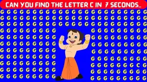 Observation Brain Challenge: 99% will fail to find the Letter C among G in 7 Secs