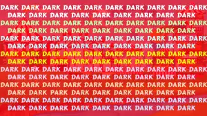 Observation Vision IQ Test: Only high IQ individuals can find the Word Park among dark in 8 Secs