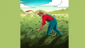 Optical Illusion Visual Skill Test: Test the sharpness of your eyes by spotting the farmer’s brother in the picture in 9 seconds!