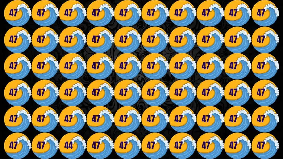 Brain Teaser For IQ Test: Only the 1% attentive can spot the Number 44 among 47 in 7 secs