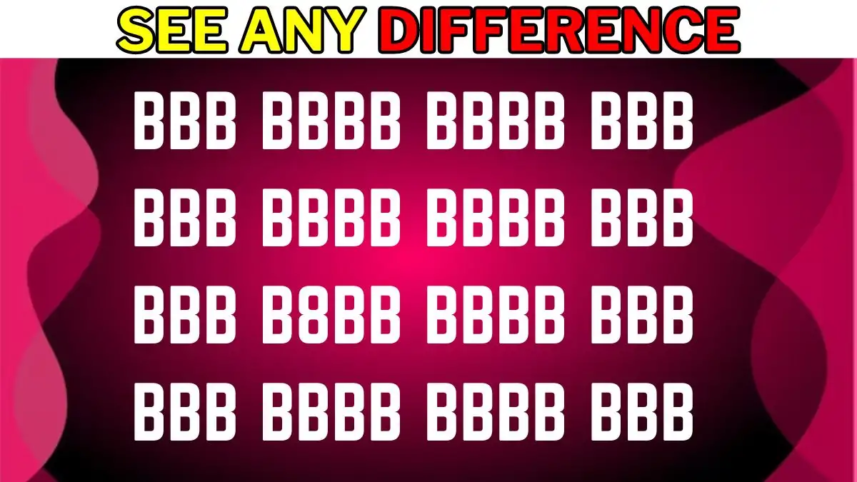 Brain Teaser IQ Test: Can You Spot The Mistake In this Image in 12 secs?