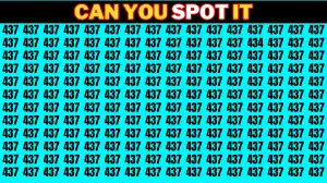 Brain Test: Only Exceptional Visual Power Can Spot the Number 434 among 437 in 7 Secs