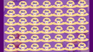 Optical Illusion Brain Challenge: Use Your Sharp Observation Skills To Spot the Word Hat among Hot in 5 Secs