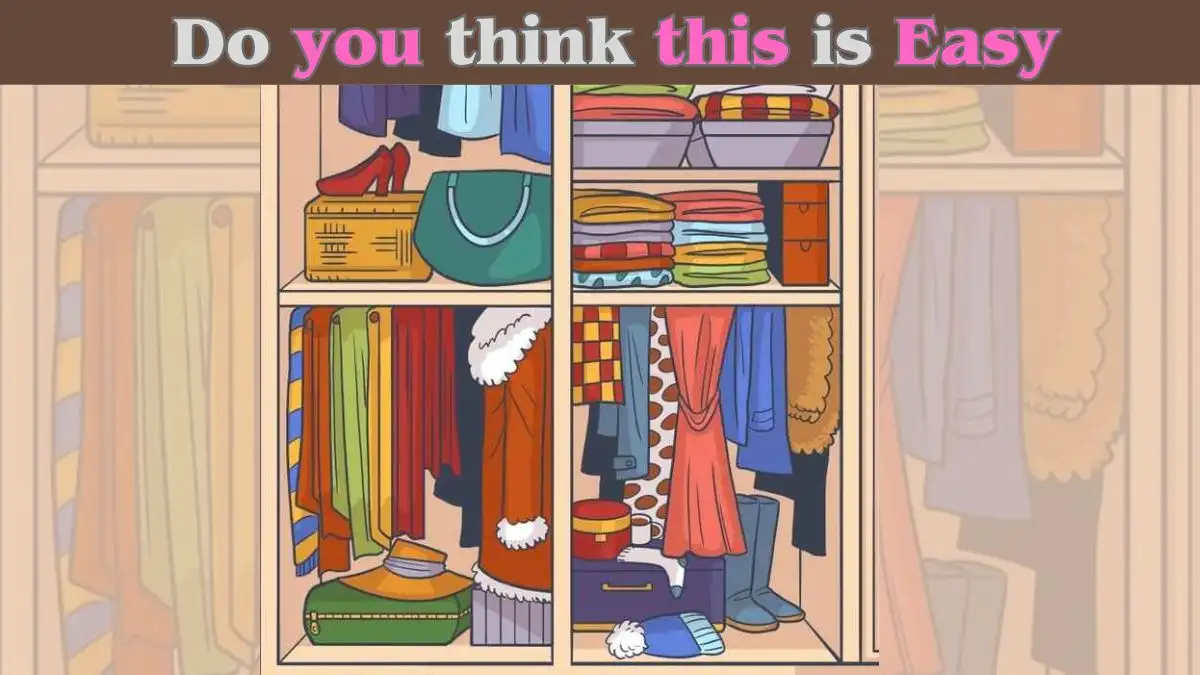 Optical Illusion Eye Test: Only people with hawk eyes can spot the coffee cup in the wardrobe in 7 Secs