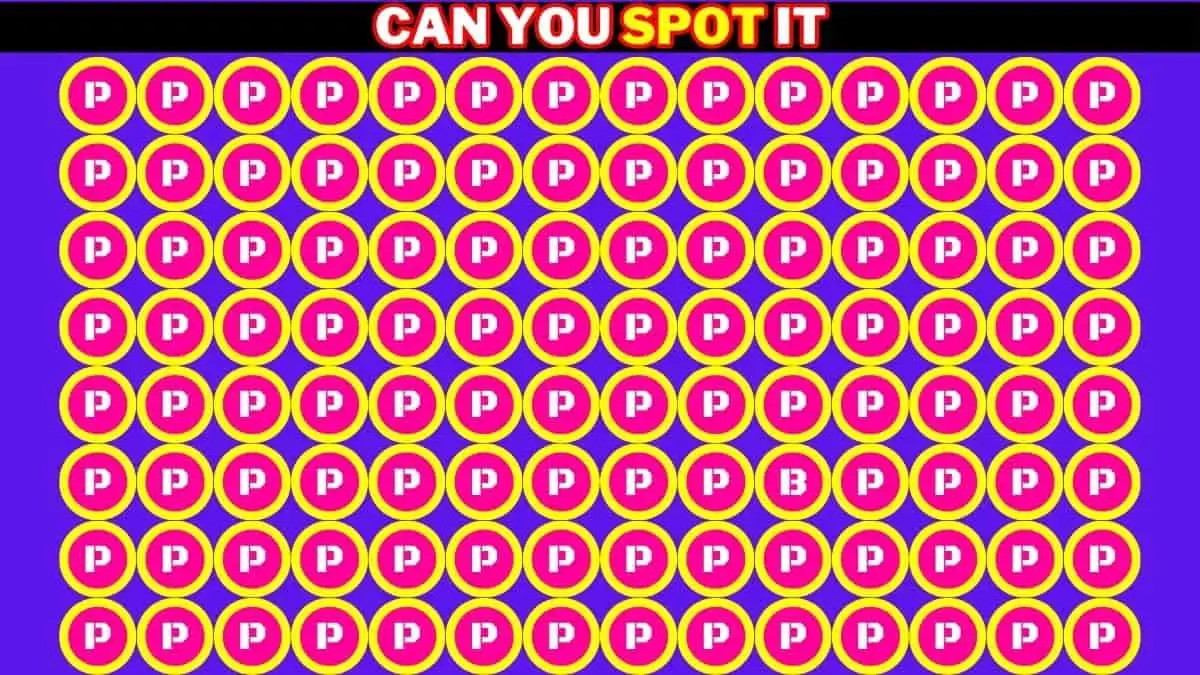 Optical Illusion To Test Your IQ: Are You One of the 3% Who Can Spot the Letter B in 7 Secs