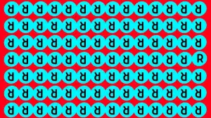 Optical Illusion To Test Your IQ: Are You One of the 3% Who Can Spot the Letter R in 8 Secs