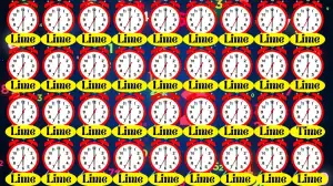 Optical Illusion Visual Test: Only Hawk Eyes Can Spot the Word Time among Lime in 7 Secs