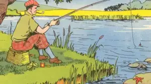 Picture Puzzle IQ Test: Only geniuses can spot the mistake in this Fisherman Image in 7 Secs