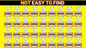 Picture Puzzle IQ Test: Use your eagle eyes and spot the 3260 in 6 Secs