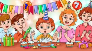 Seek and Find Puzzle: Only geniuses can spot the mistake in This Birthday Party  Image In 7 Seconds?