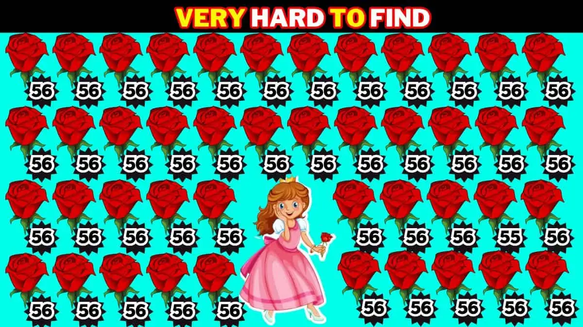 Brain Teaser For Geniuses: 90% Will Fail to Find the Number 55 among 56 in 10 Secs