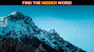 Brain Teaser: If You Have Eagle Eyes Find the Hidden Word in 8 Seconds