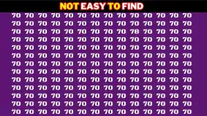 Optical Illusion Brain Challenge: Only Hawk Eyes can find the Number 78 among 70 in 6 Secs