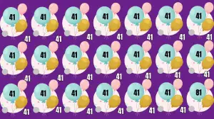 Picture Puzzle IQ Test: Only A Genius Can Spot The Number 81 among 41 in 8 Secs